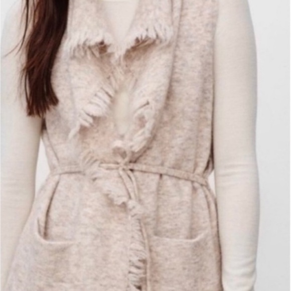 Aritzia Wilfred Free grey sweater vest - Picture 5 of 6